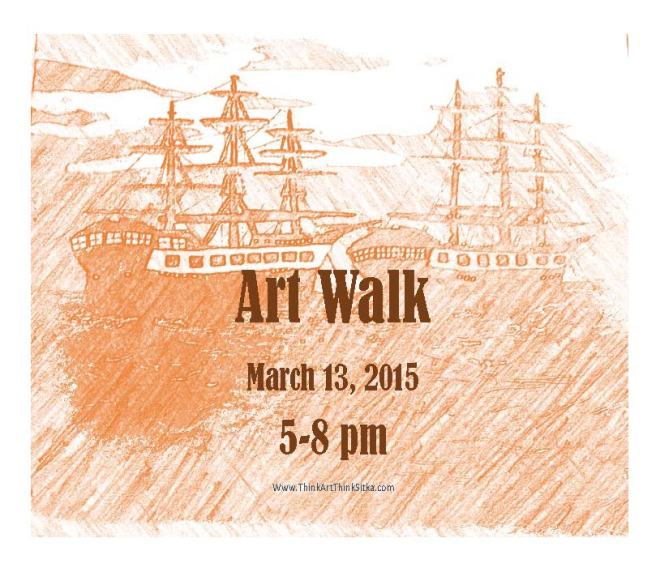 Art Walk 2015 Flyer photo